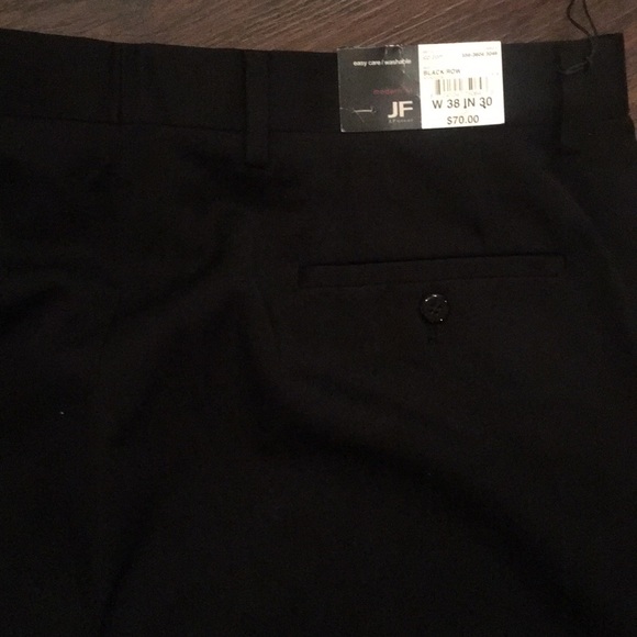 J FERRAR 38/30 Black Dress pants NWT - Picture 5 of 6